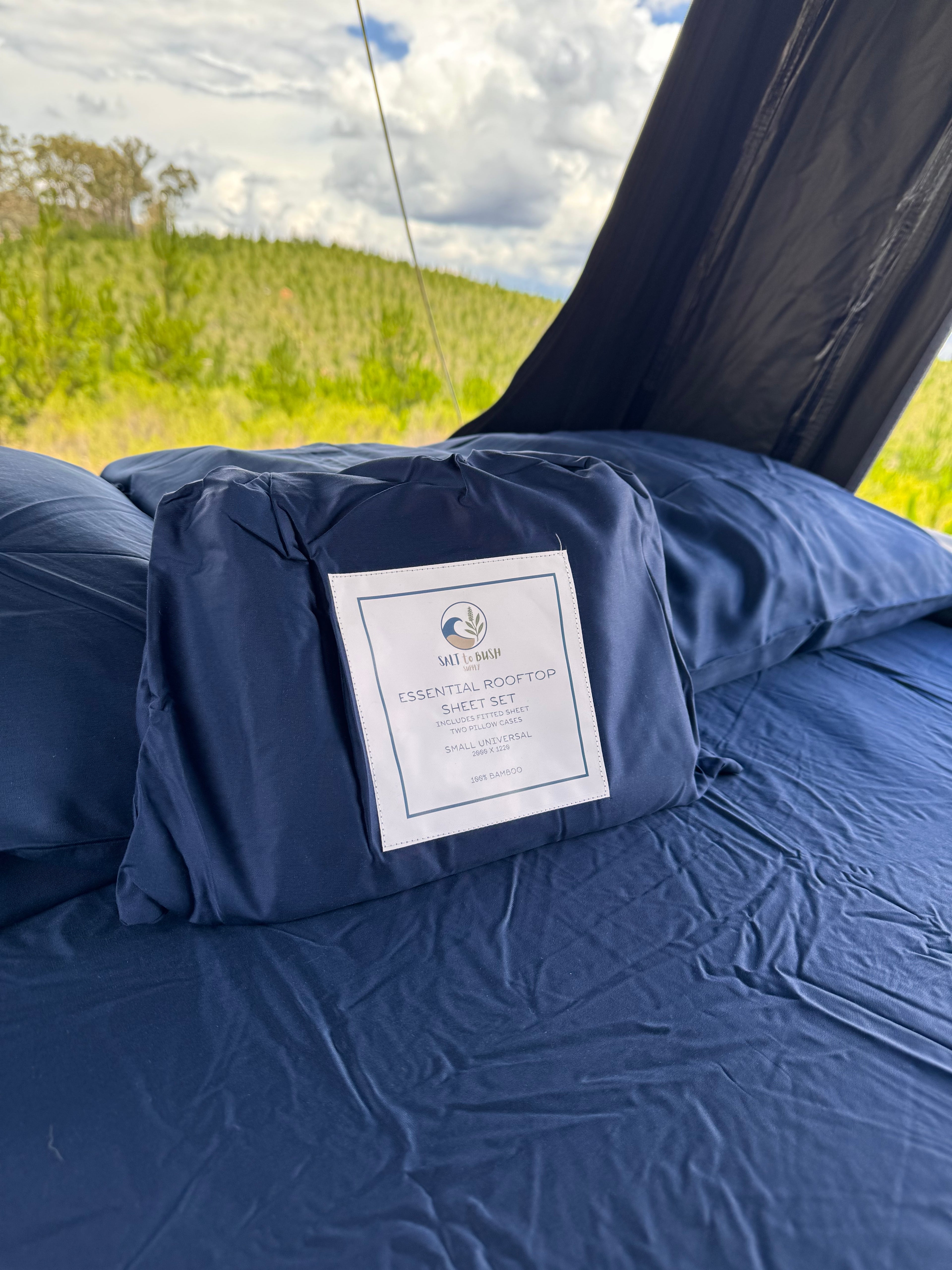 Essential Rooftop Sheet Set 100% Bamboo - Medium Universal