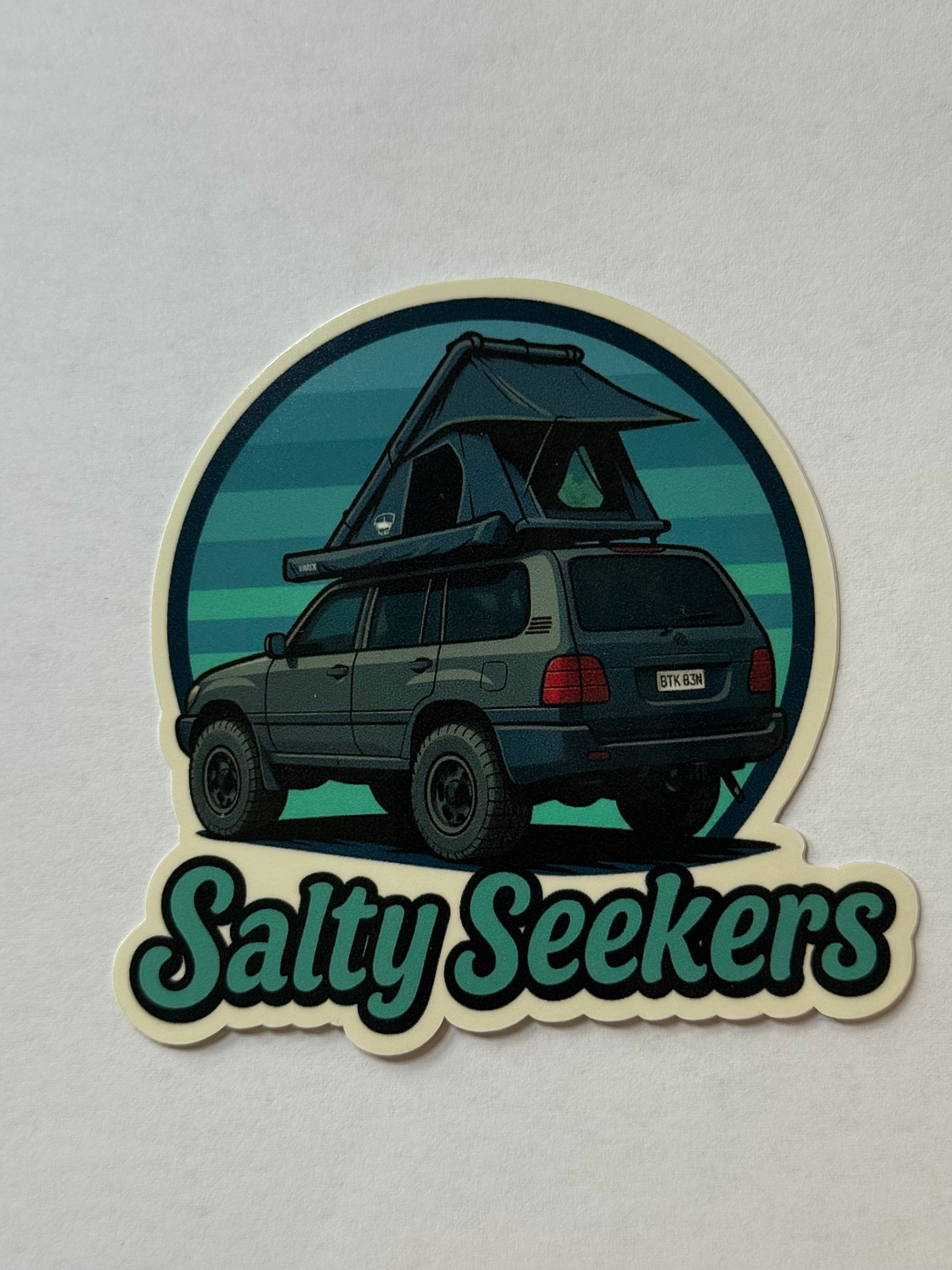 Salty Seekers Stickers