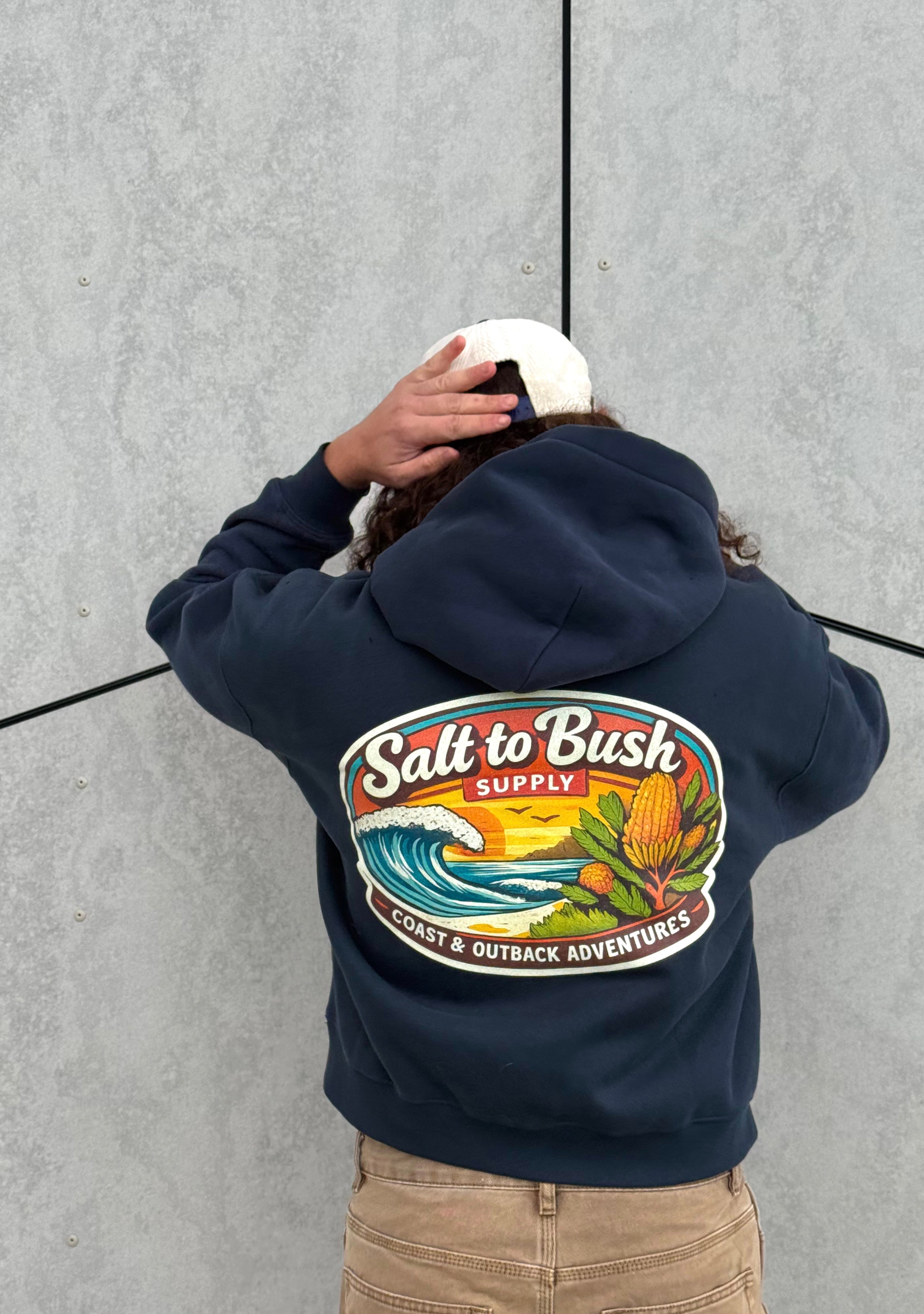 Salt to Bush Supply Hoodie- Regular Fit