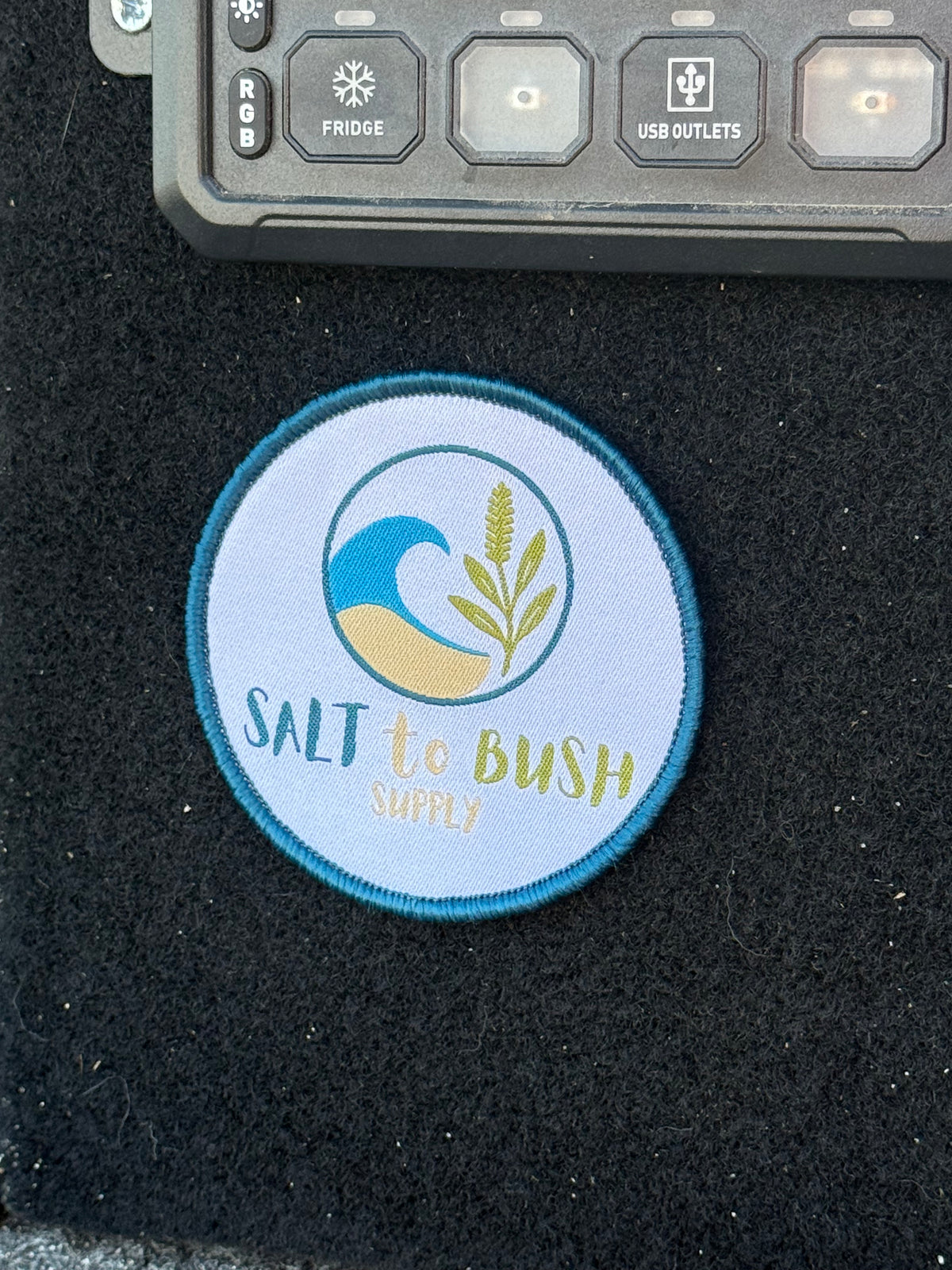 Salt to Bush Velcro Patch