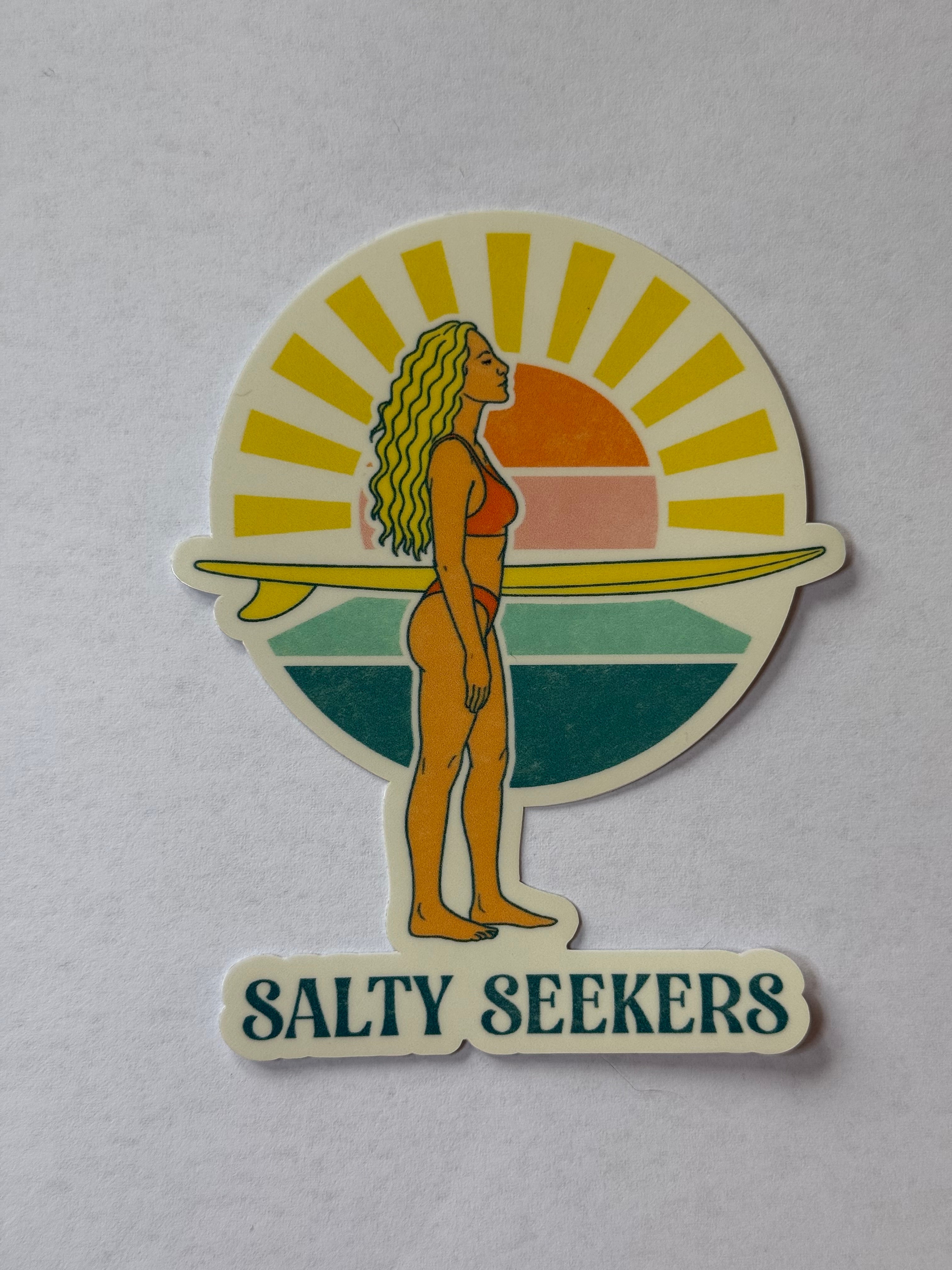 Salty Seekers Stickers