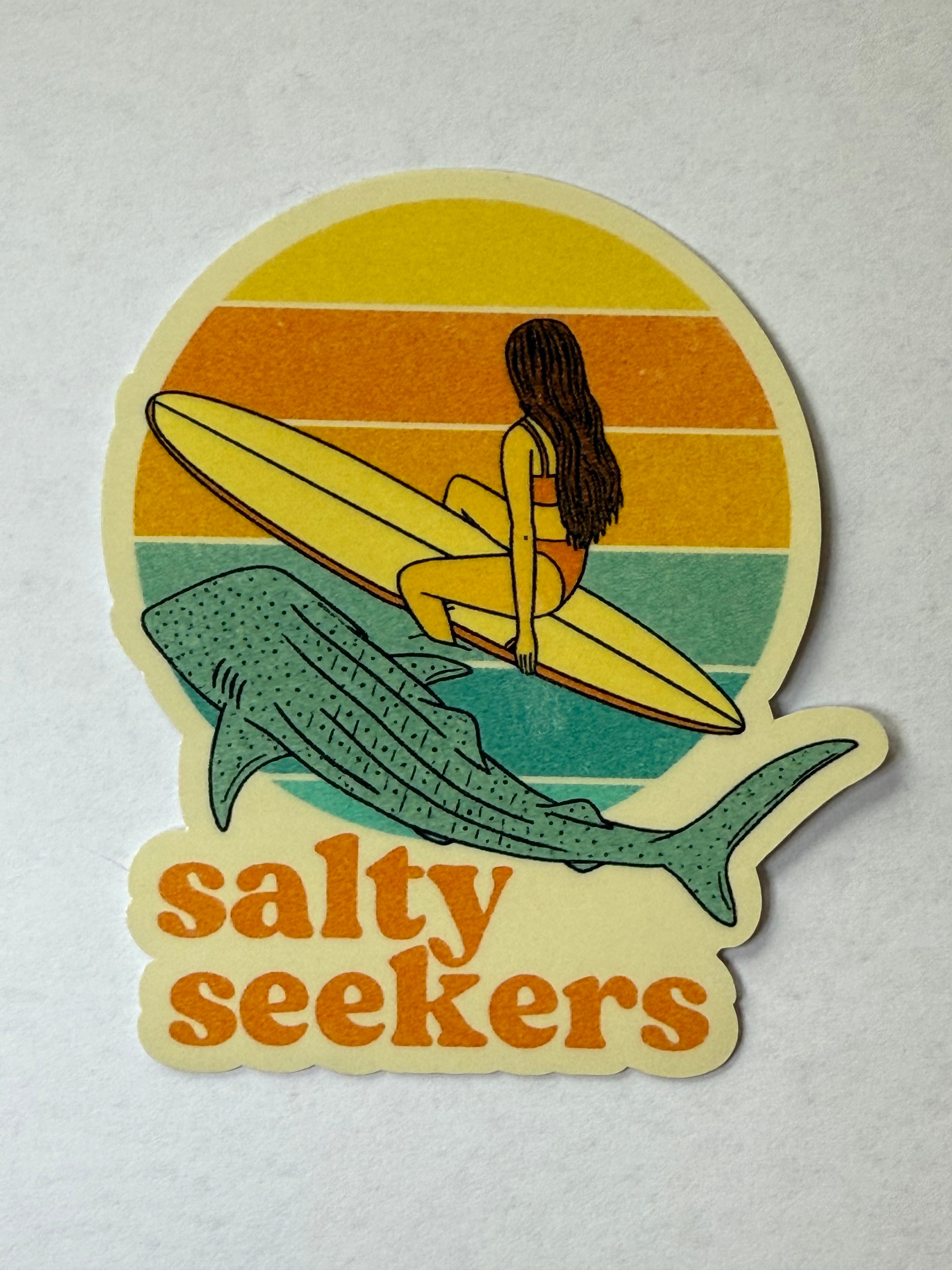 Salty Seekers Stickers