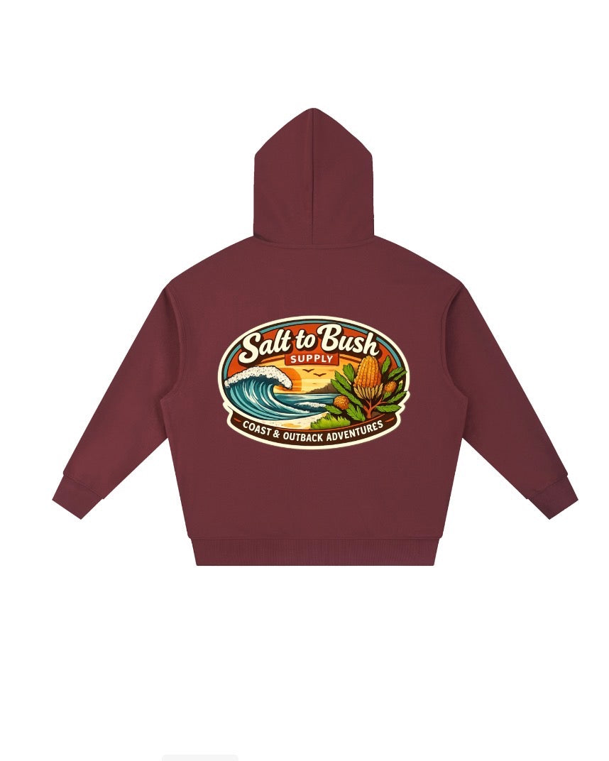 Salt to Bush Supply Hoodie- Regular Fit